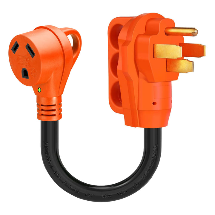 Ficstar dogbone front view showing adapter ends and secure connection benefit