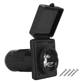 Ficstar front inlet face showing secure twist-lock connection benefit