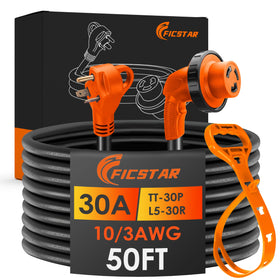 Ficstar front view of connectors showing secure locking and weatherproof seal benefit