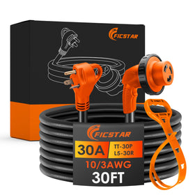 Ficstar front plug and cable showing secure connection and durability