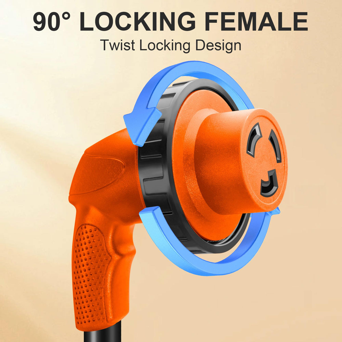 Ficstar 90-degree plug profile demonstrating space-saving installation advantage