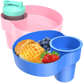 FIDOPOKK front view of two packaged trays showing colors and compact storage benefit
