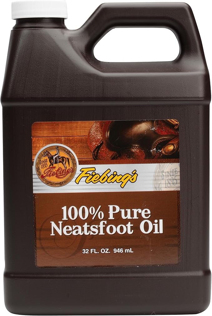 Fiebing's front label on 32 oz bottle showing product identity and usage benefit