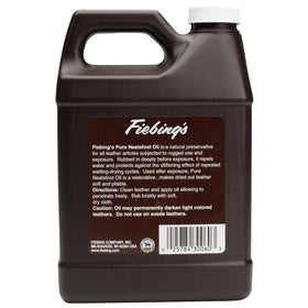 Fiebing's treated saddle in stable demonstrating preservation and rugged-use benefit