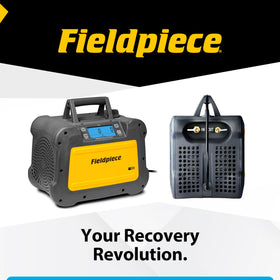 Fieldpiece MR45 in use with technician demonstrating compact transport benefit