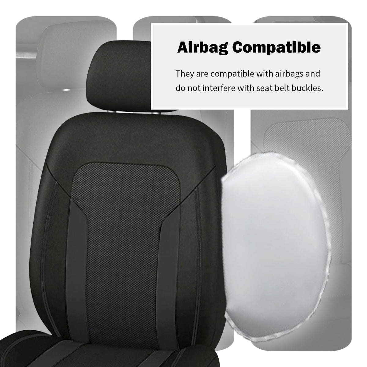 figpade backrest ventilation shot showing mesh placement for reduced heat benefit