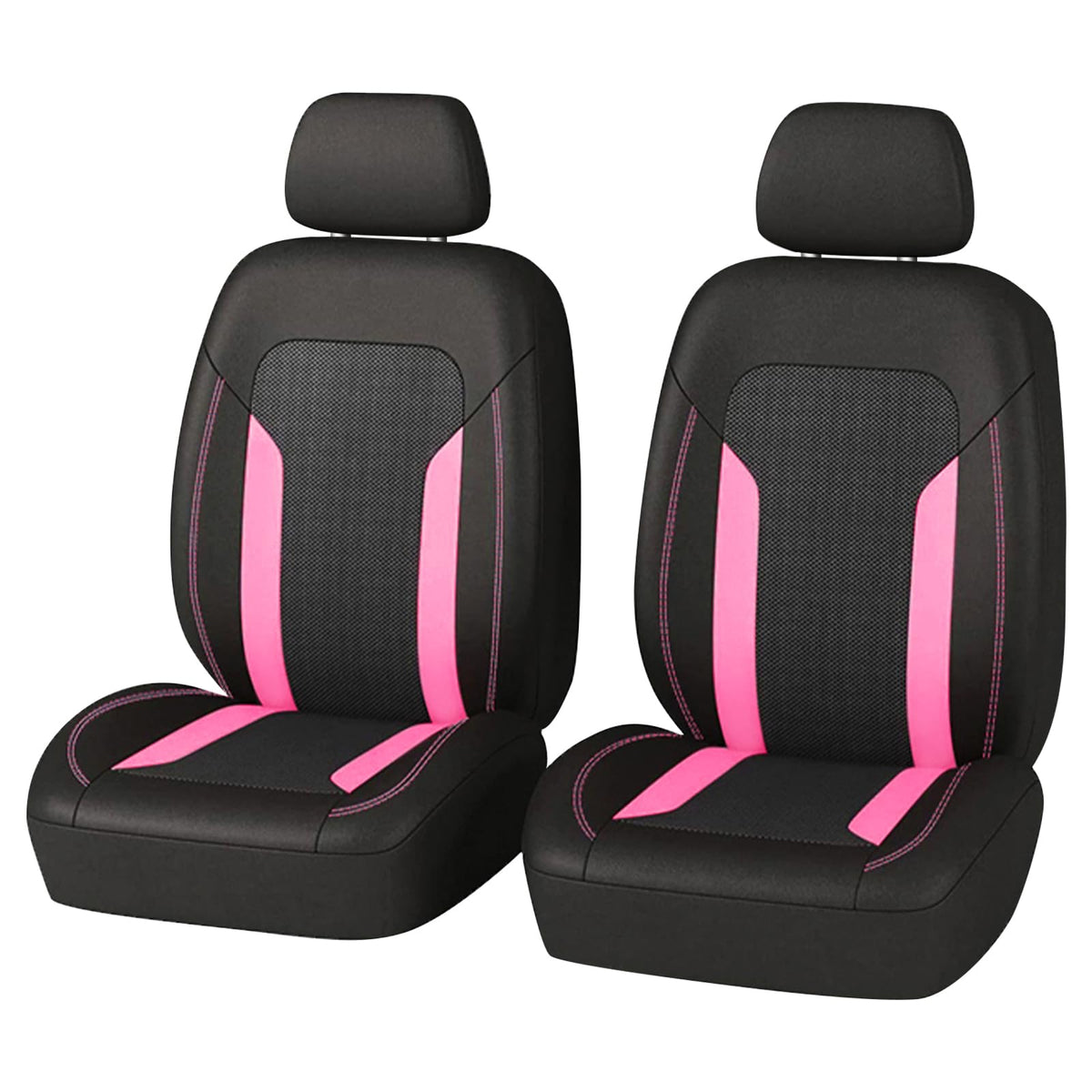 Figpade front view of packaged 2-pack showing pink protective covers benefit: ready protection