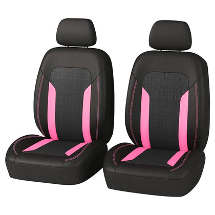 Figpade front view of packaged 2-pack showing pink protective covers benefit: ready protection