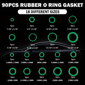 close-up of Figpade rubber O-rings showing texture and resilience for improved sealing