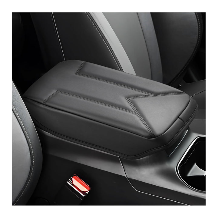FIILINES front view of center console cover protecting armrest surface