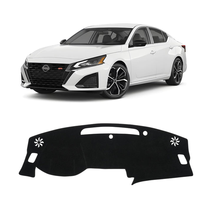FIILINES dashboard front view on Altima showing full coverage and protection
