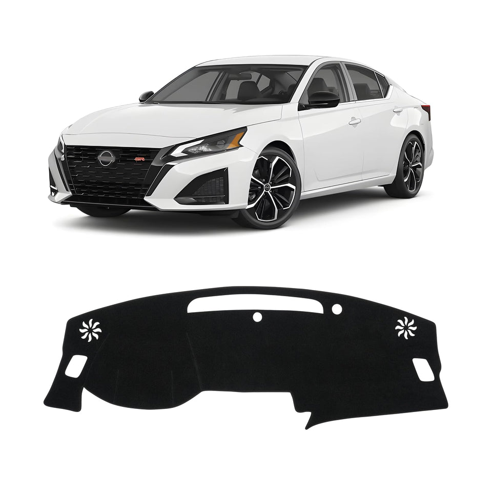 FIILINES dashboard front view on Altima showing full coverage and protection