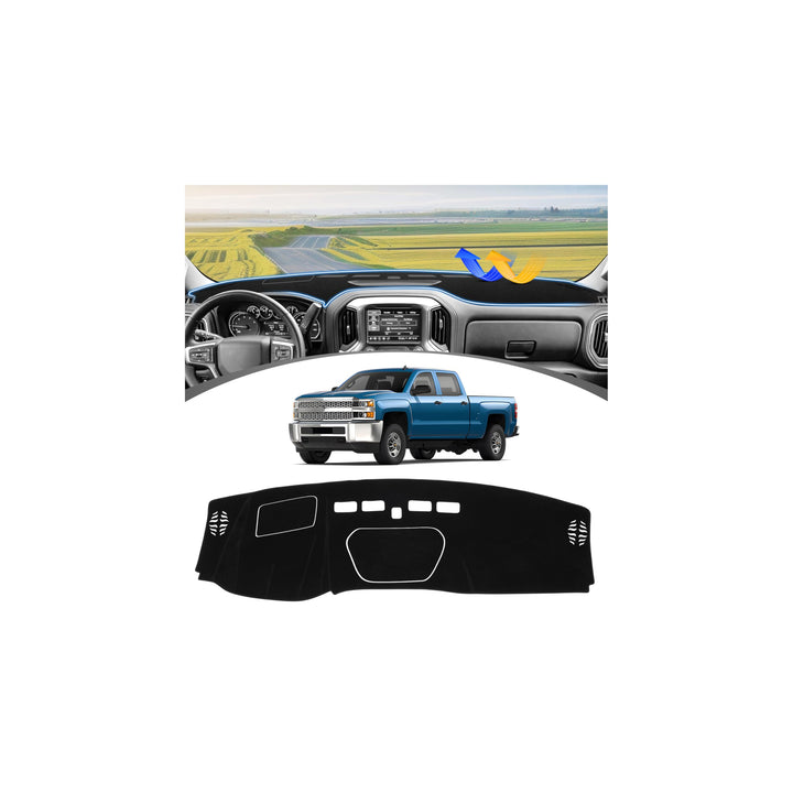 FIILINES front view of packaged dash cover showing fit and finish benefit