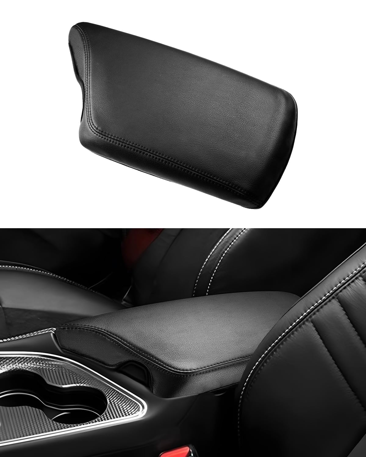 FIILINES front view console cover showing fit and protection
