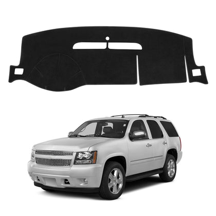 FIILINES front view installed dashboard cover reduces glare and refreshes interior