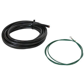 Fill-Rite battery cable front view showing full 18-foot length and connectors for quick installation