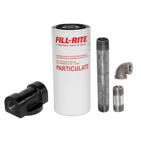 Fill-Rite filter kit front assembly showing complete components and reliable protection