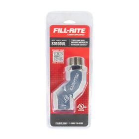 Fill-Rite SD100UL installed on a fuel hose in a fleet setting improving handling and safety
