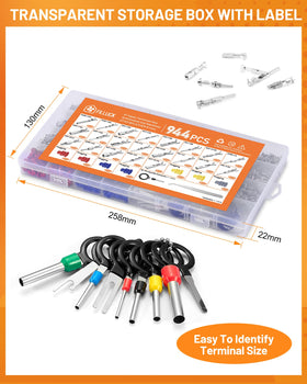 Filluck 18-pin extractor and tweezer tools used for safe terminal removal and placement