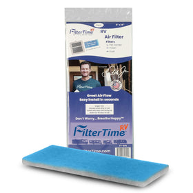 FilterTime FT-614 front view showing packaging and MERV 6 label for quick identification