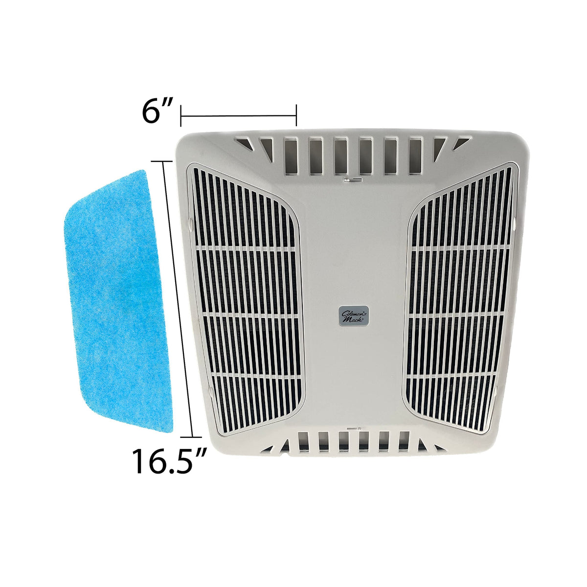 FilterTime close-up of filter media showing improved particle capture and airflow