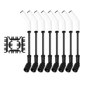 FILTERUP front packaging showing full 8-piece LS spark wire kit and benefits