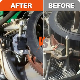 FILTERUP ignition coils on workbench in garage highlighting convenient repair readiness benefit