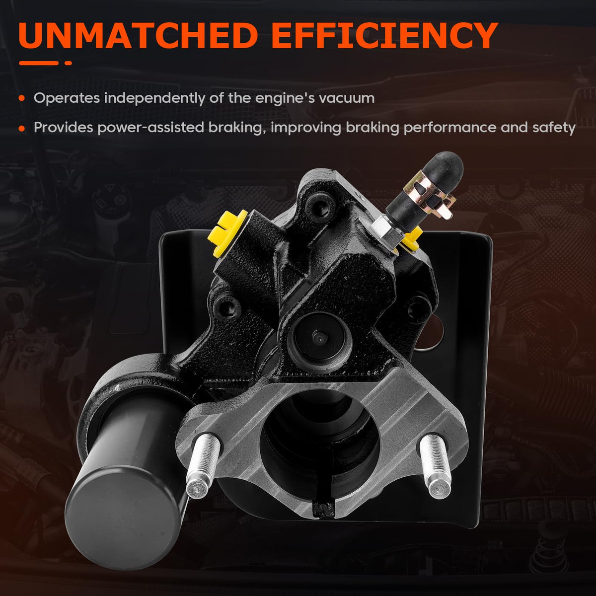FILTERUP internal spring and rod assembly detail for simplified installation benefit
