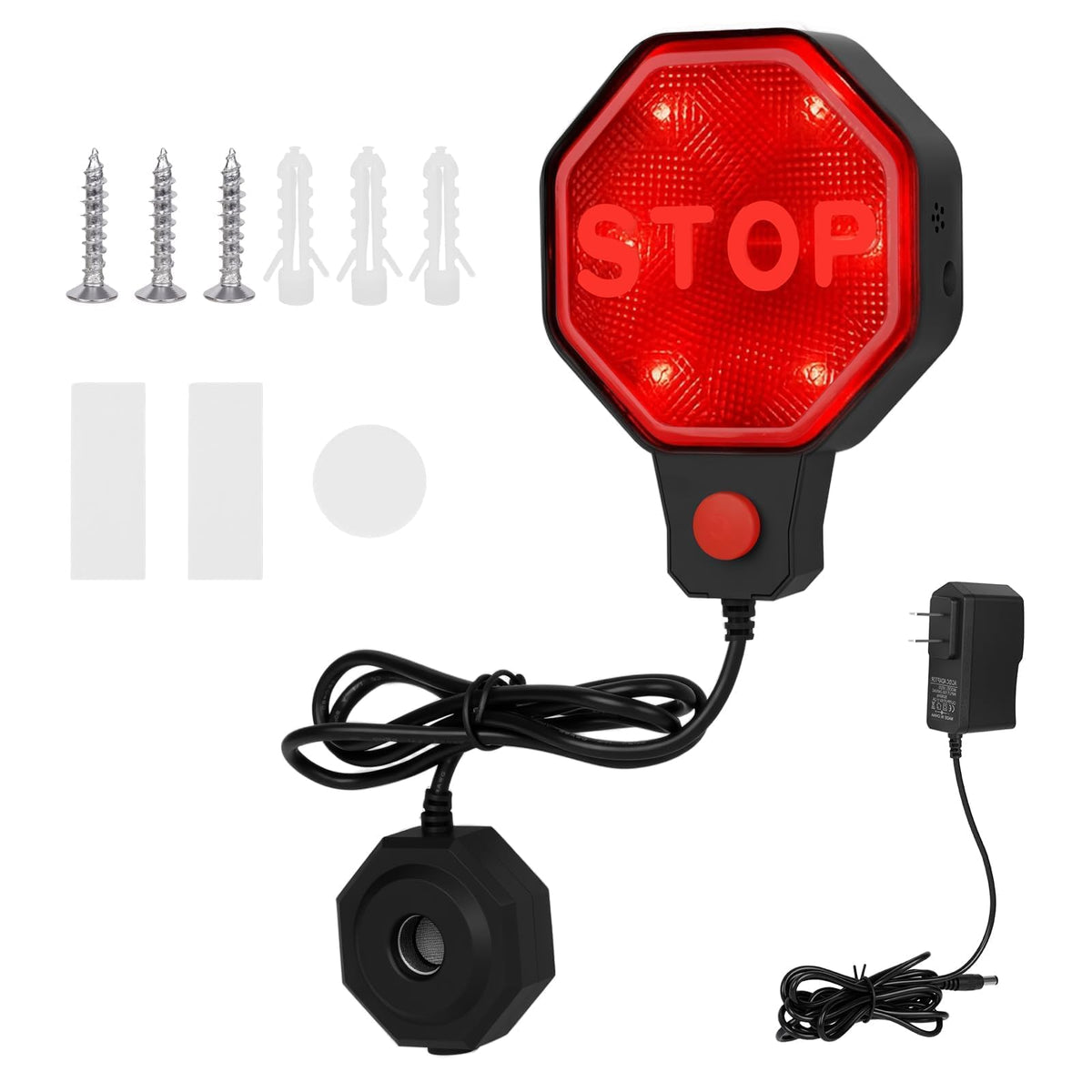 FIMXSD front panel LED display showing red yellow green for clear stopping