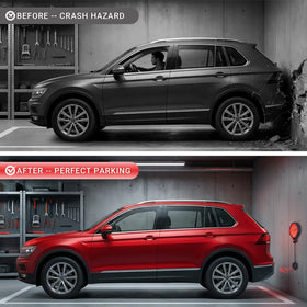 FIMXSD lifestyle garage setting showing organized parking and protection