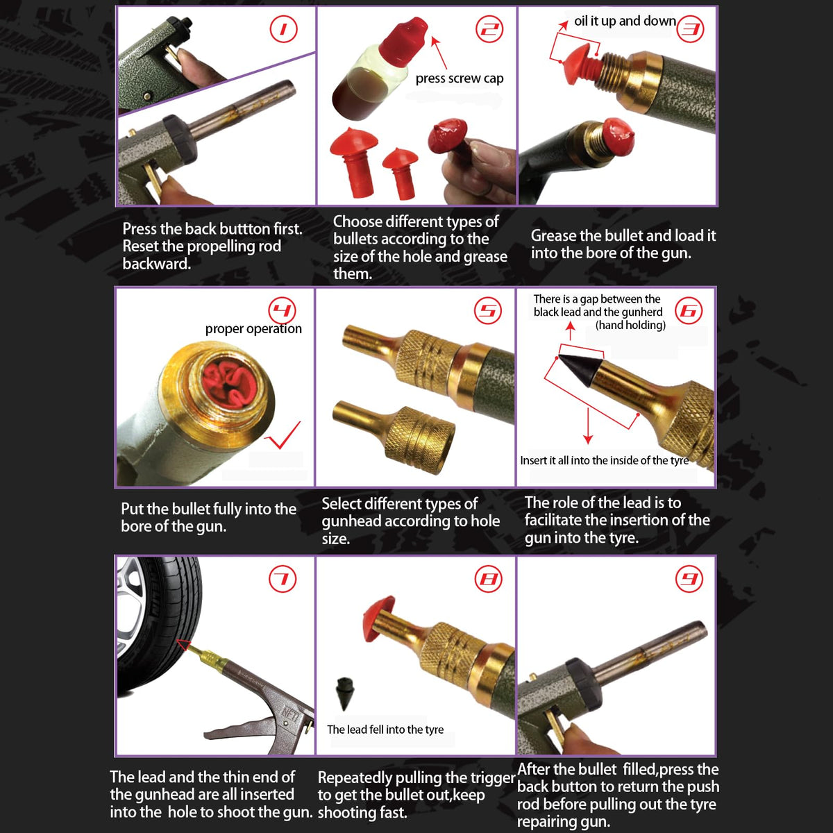 finafedom tool and plugs arranged to show ergonomic handle and plug stems