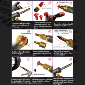 finafedom tool and plugs arranged to show ergonomic handle and plug stems
