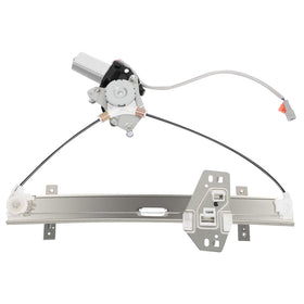 FINDAUTO rear right regulator front view showing precise fit and mounting