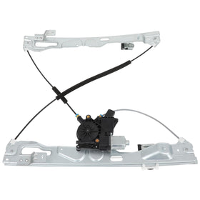 FINDAUTO front-right assembly showing full regulator and motor, restores window movement