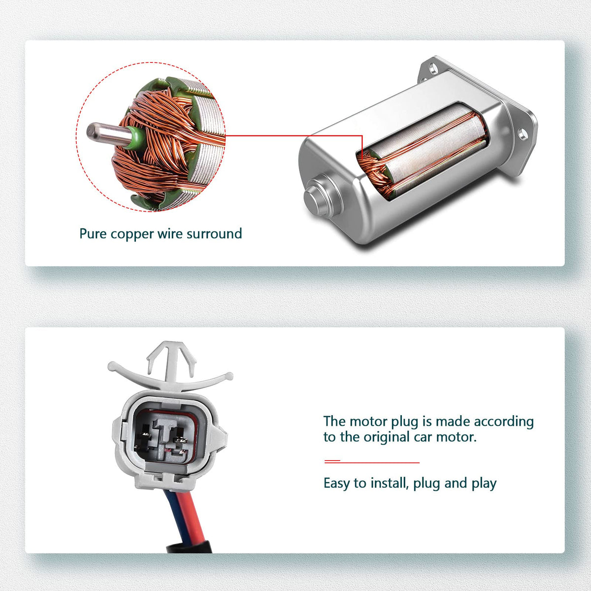 FINDAUTO regulator installed in Tacoma door demonstrating direct-fit convenience