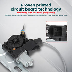 FINDAUTO motor profile highlighting copper windings, delivers consistent lifting force