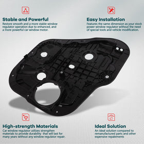 FINDAUTO bracket close-up illustrating durable construction and long-lasting strength