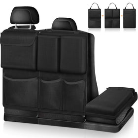 FINPAC front view showing full trunk organizer and tidy storage benefit