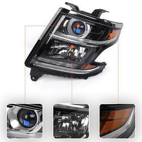 FIONE headlight next to a wrench showing size scale and straightforward replacement benefit