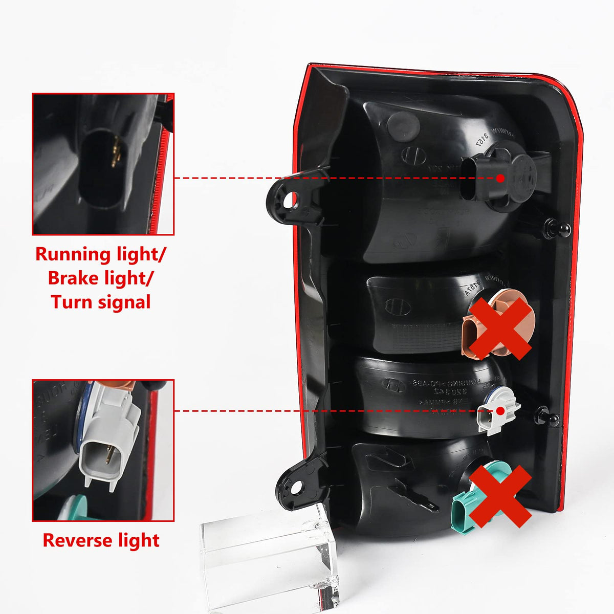 FIONE taillight held in hand showing scale and compatibility benefit