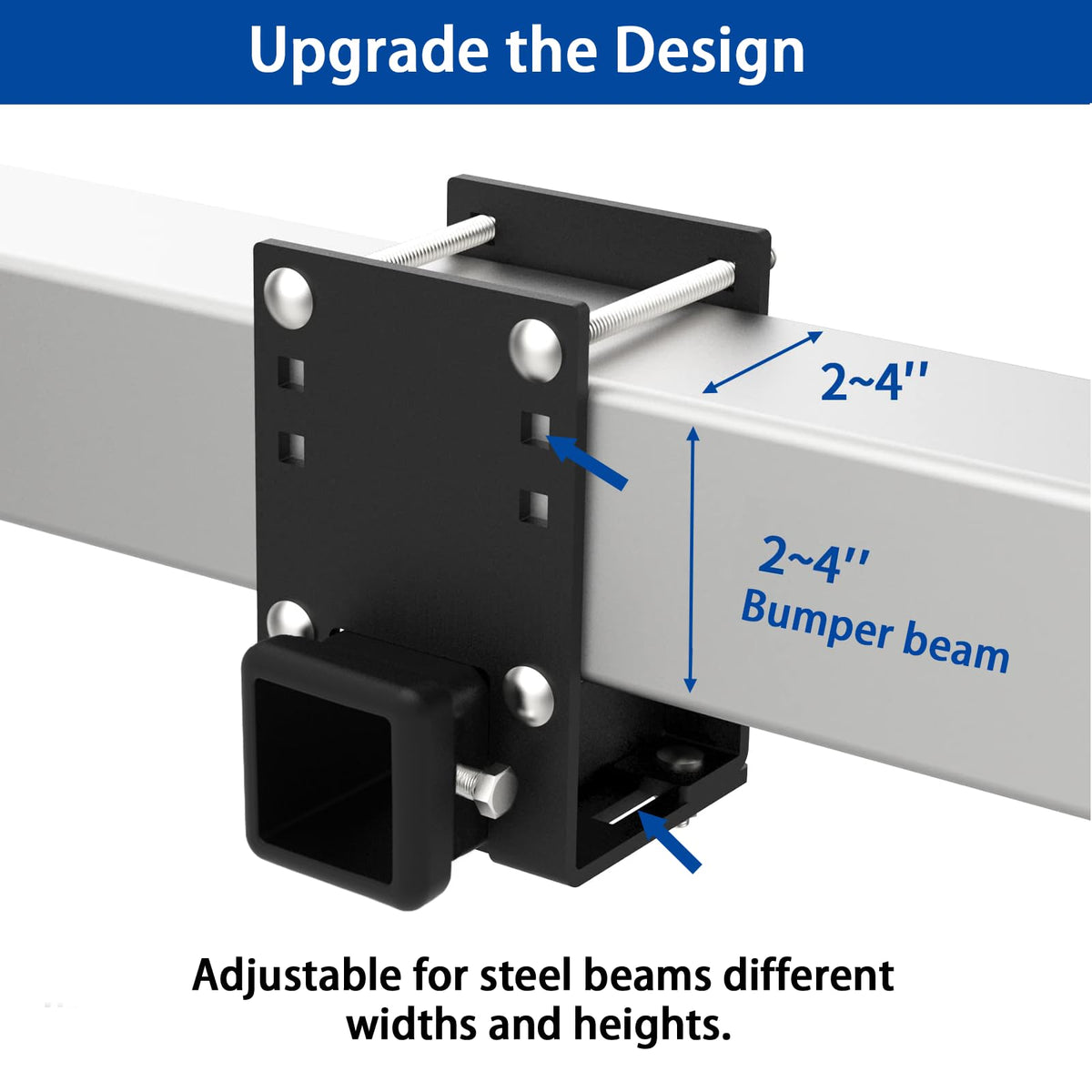 Fioracl close-up of adjustment mechanism showing patented clamp and benefit tight beam grip
