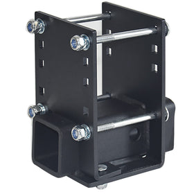 Fioracl underside mounted upside down demonstrating alternative fit and benefit flexible installation