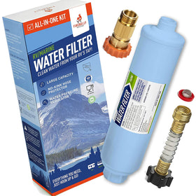 Firebelly Outfitter front packaging showing complete filter kit and benefits