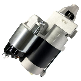 FIREGOLD starter motor pinion close-up showing 9-tooth detail for correct engagement