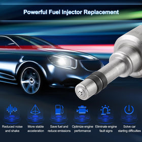 FIREMOTOO injectors beside ruler showing size for accurate fit verification