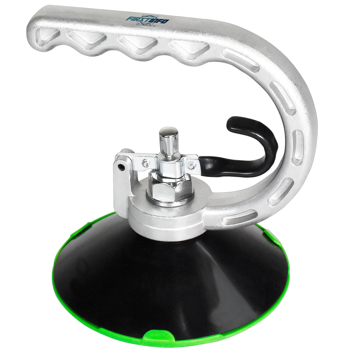 FIRSTINFO front view of dent puller showing compact 125mm pad and handle for quick repairs
