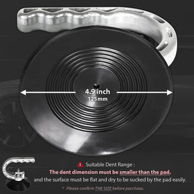FIRSTINFO detailed shot of rubber pad showing smooth surface for strong vacuum seal