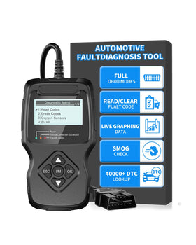 FIRSTOOL front view of scanner showing screen and ergonomic casing for quick diagnostics