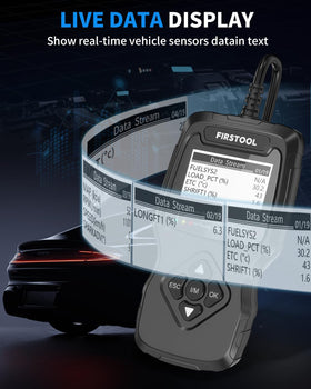 FIRSTOOL held in hand to show compact size and easy portability for roadside use