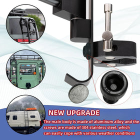 Fistihon close-up of 304 stainless steel hardware for rust resistance